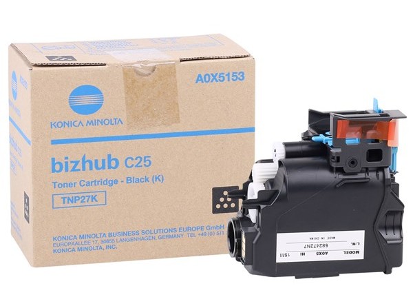 Konica Minolta TNP-27K Orjinal Siyah Toner Bizhub C25 (A0X5153)